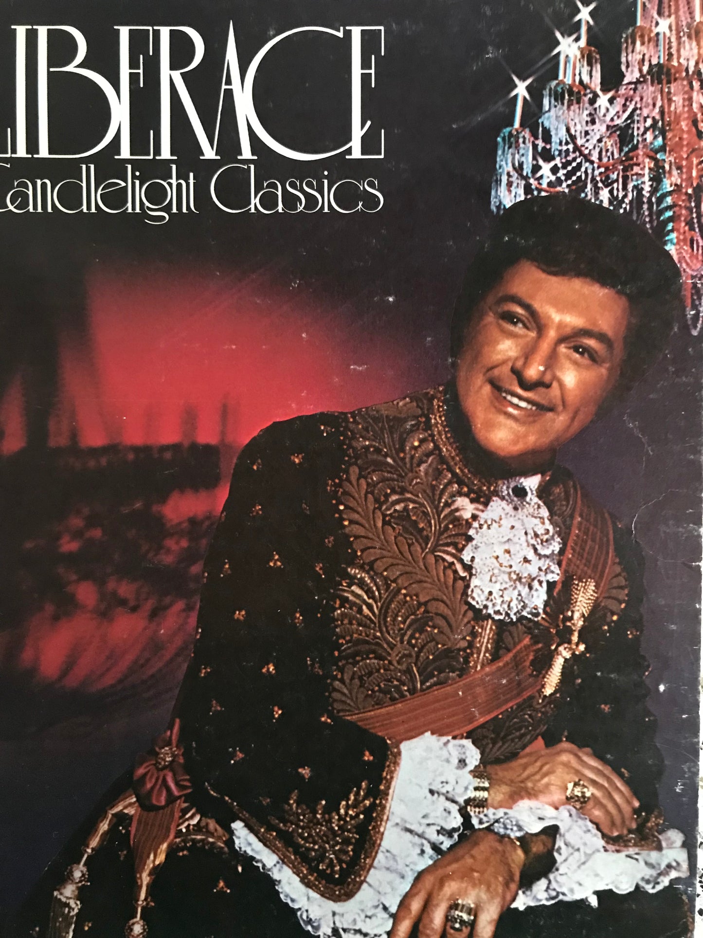 Liberace Candlelight Classics Album Cover Notebook