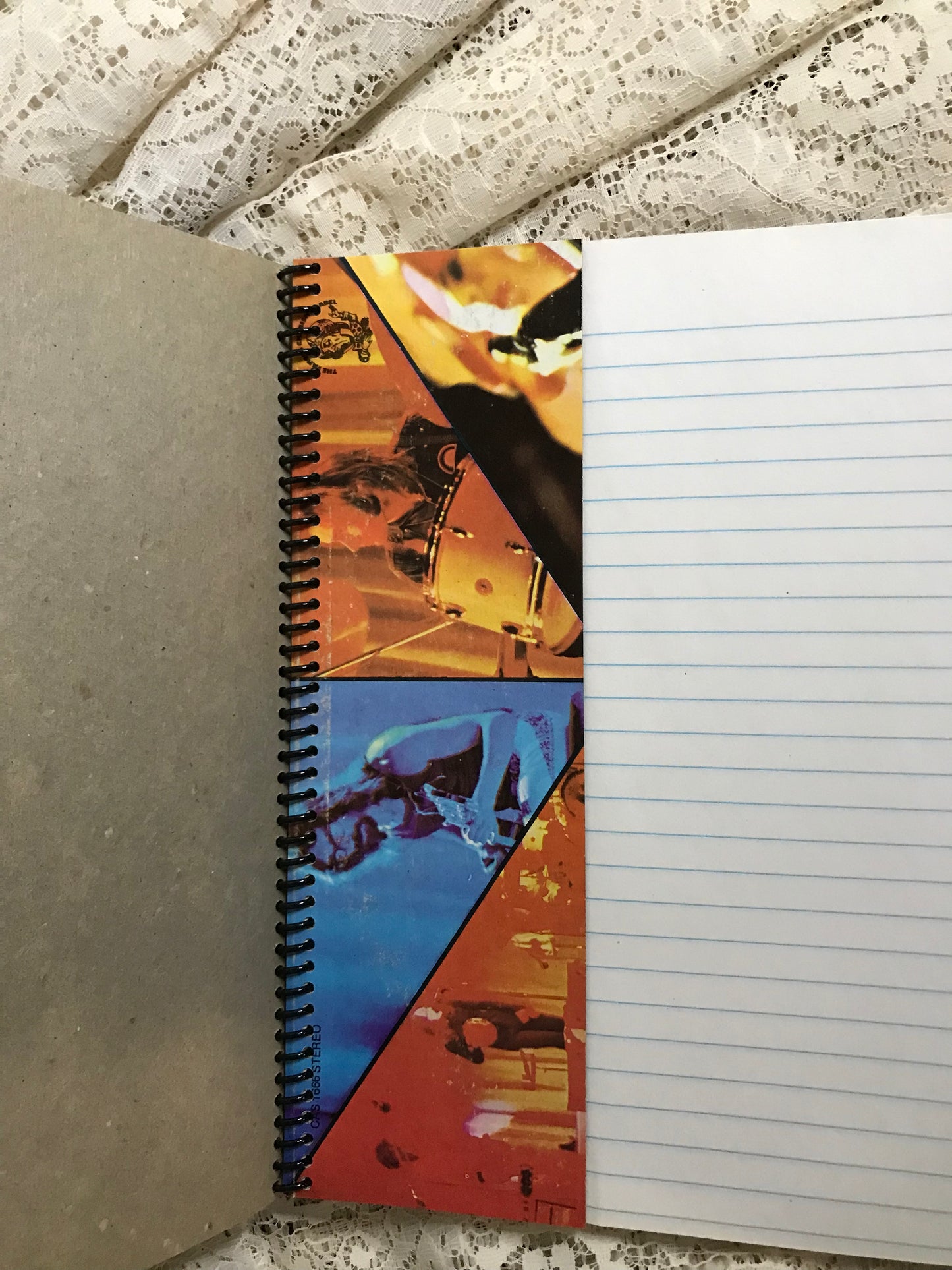 Genesis Live Album Cover Notebook