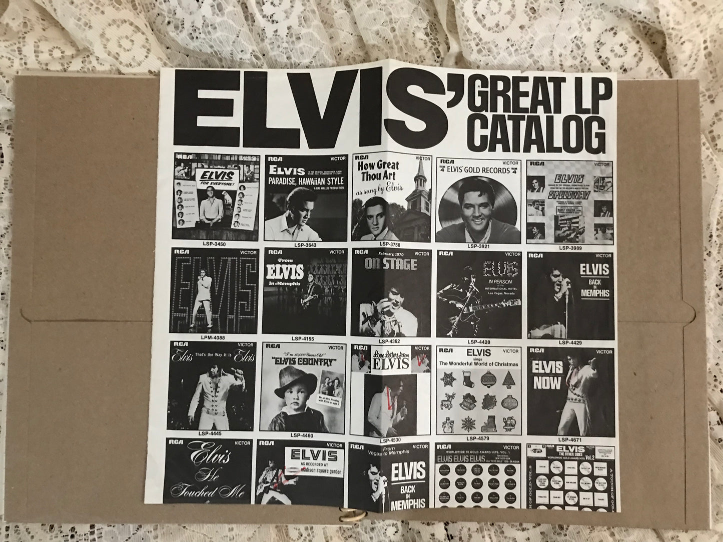 Elvis Separate Ways Album Cover Notebook