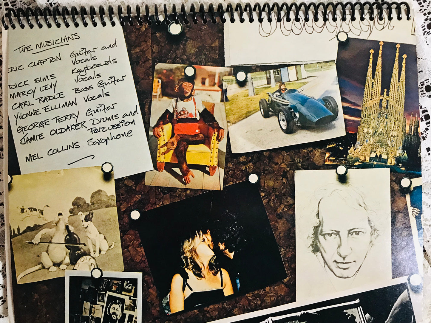 Eric Clapton Album Cover Notebook
