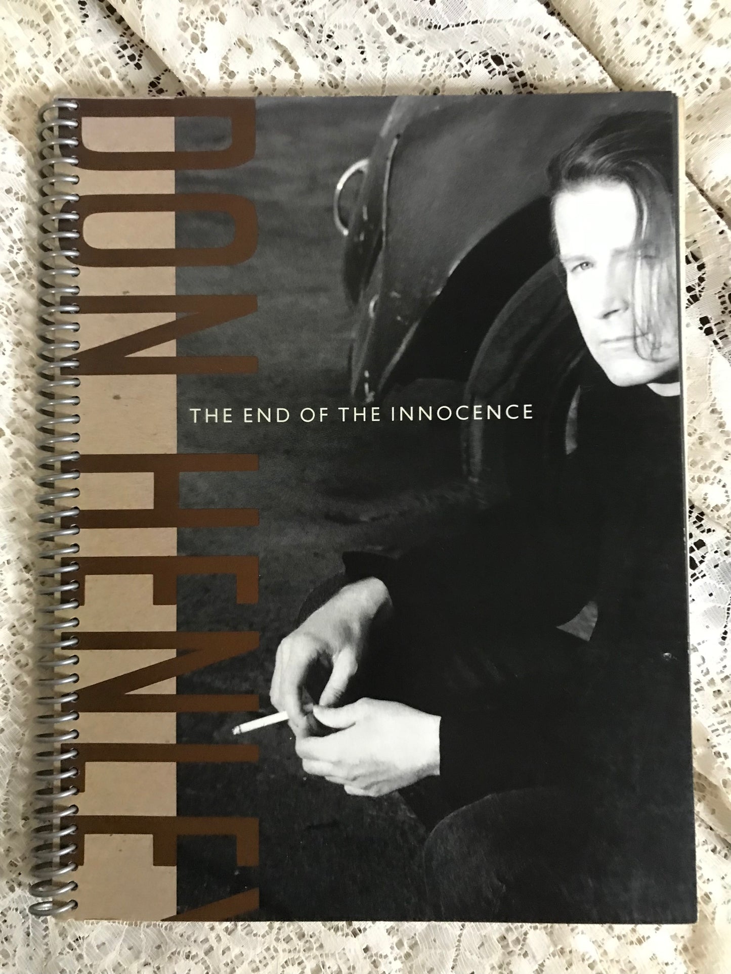 Don Henley The End Of The Innocence Album Cover Notebook