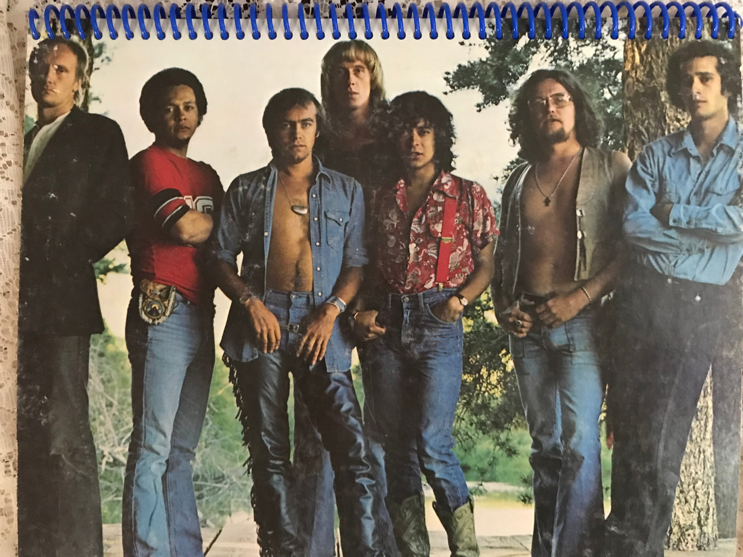 Elton John Rock of the Westies Album Cover Notebook