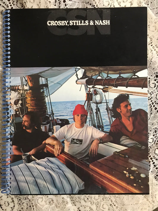 Crosby Stills and Nash CSN Album Cover Notebook