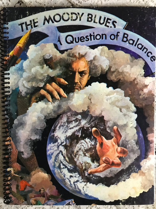 Moody Blues Question of Balance  Album Cover Notebook