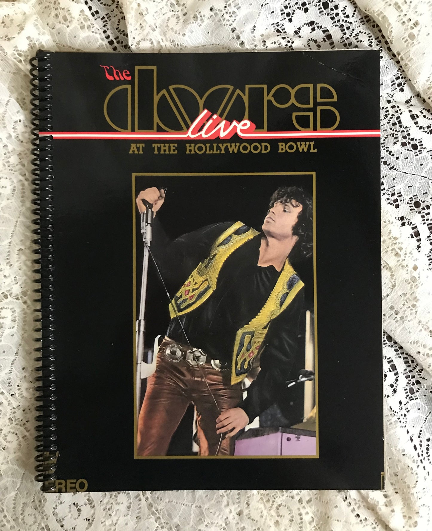 Doors Live Album Cover Notebook