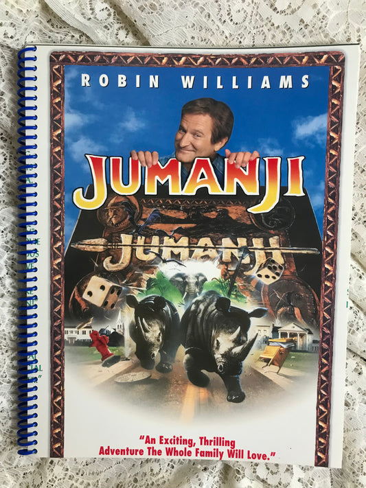 Jumanji Robin Williams Album Cover Notebook