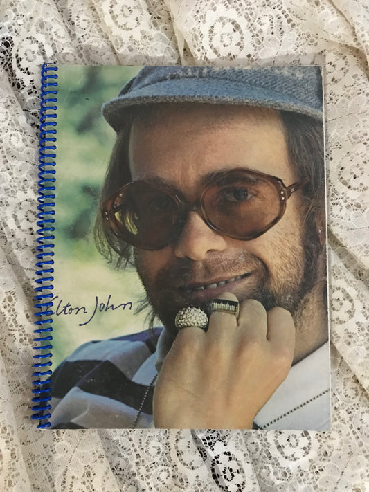 Elton John Rock of the Westies Album Cover Notebook