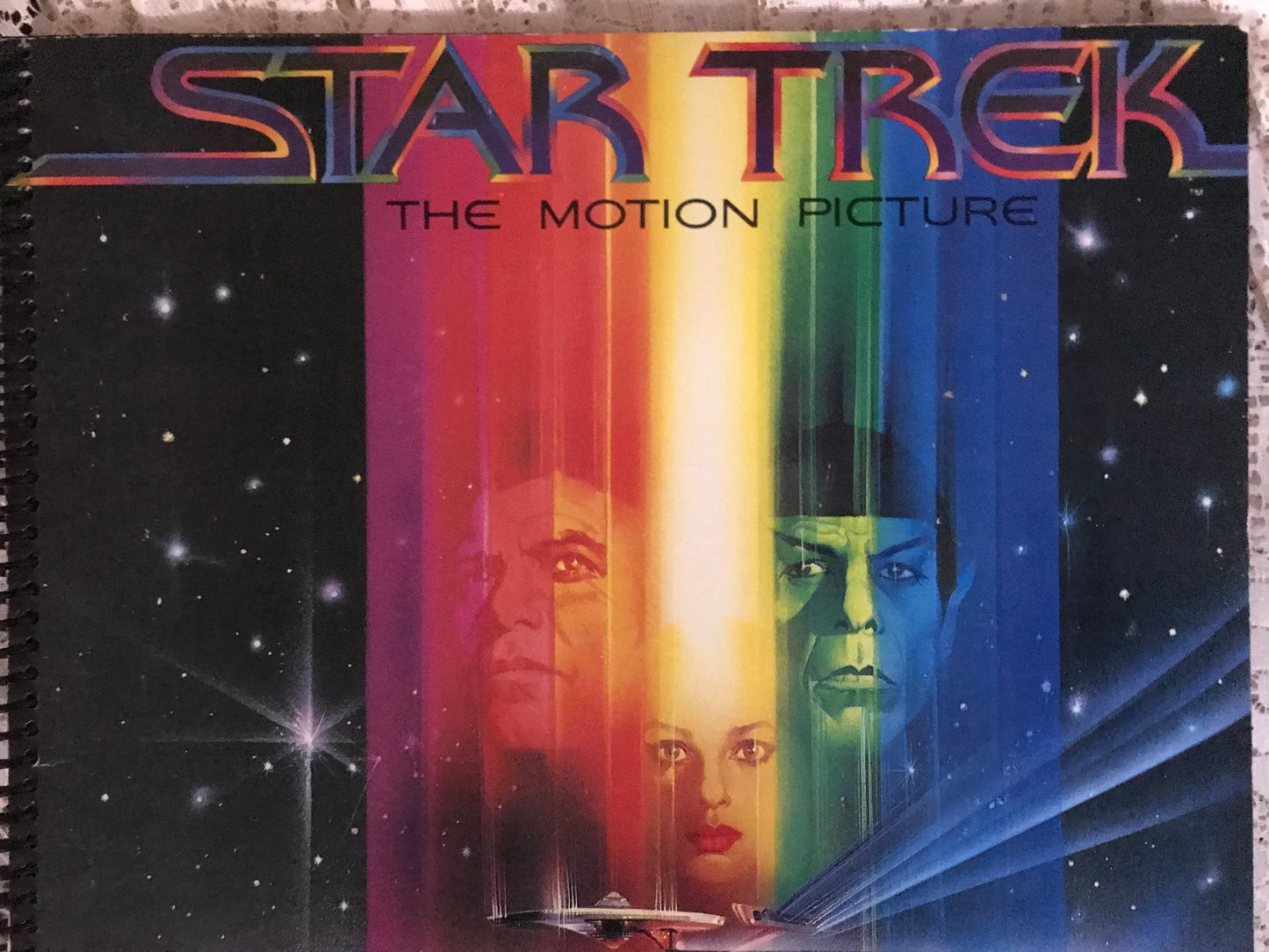 Star Trek The Motion Picture Album Cover Notebook