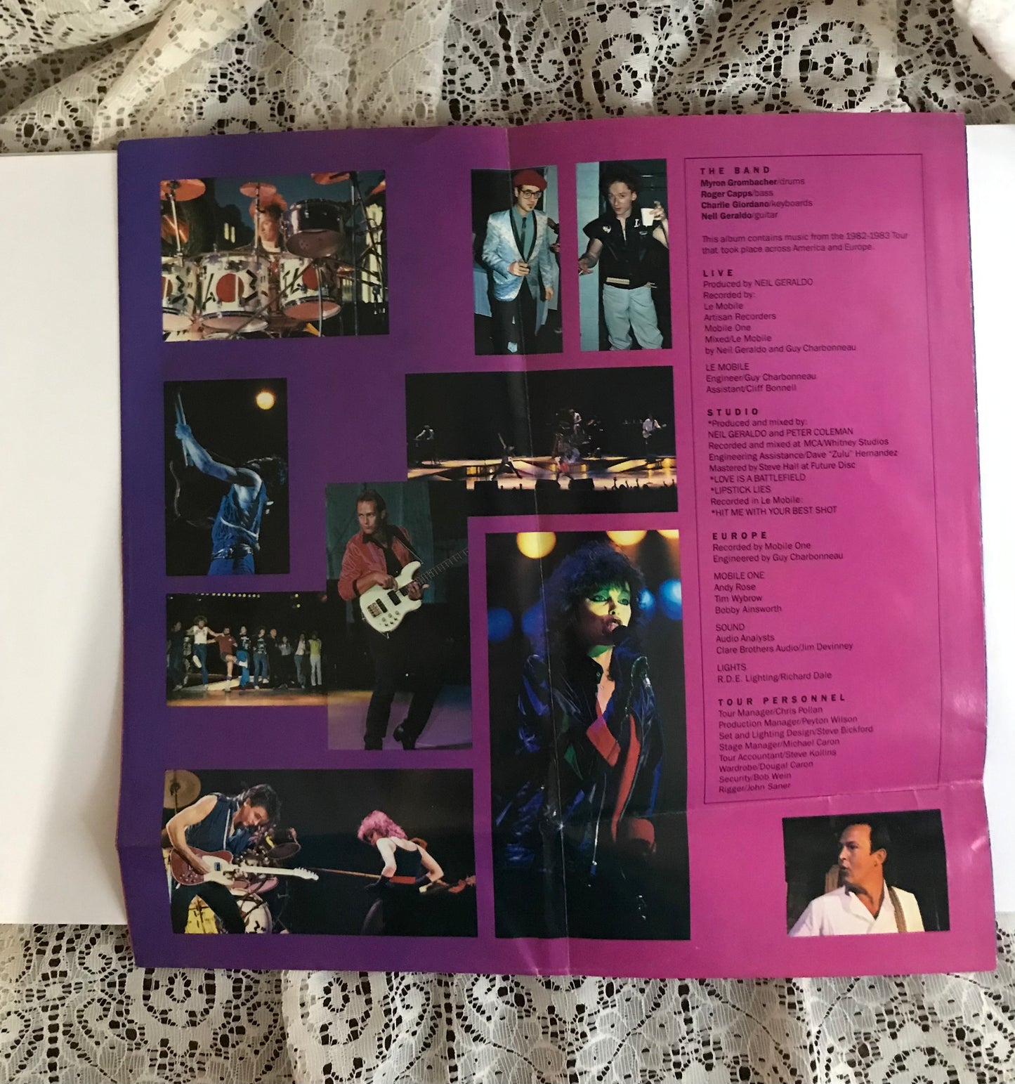 Pat Benatar Album Cover Notebook