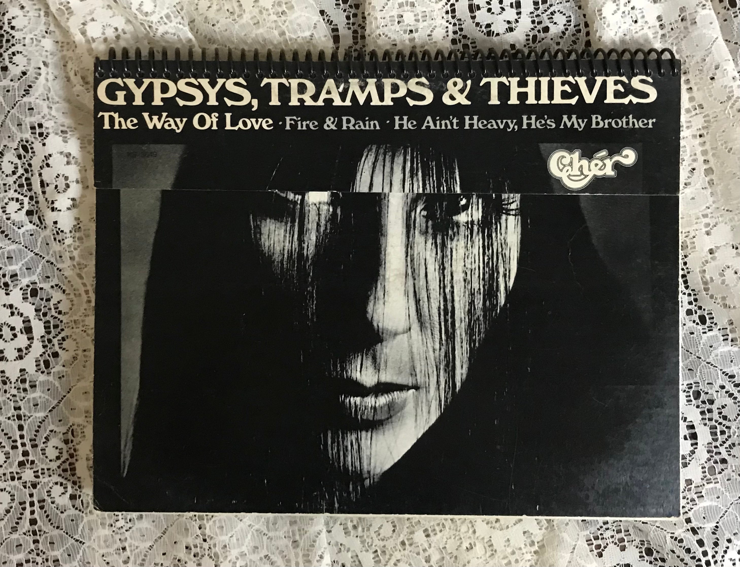 Cher Gypsies Tramps and Thieves Album Cover Notebook