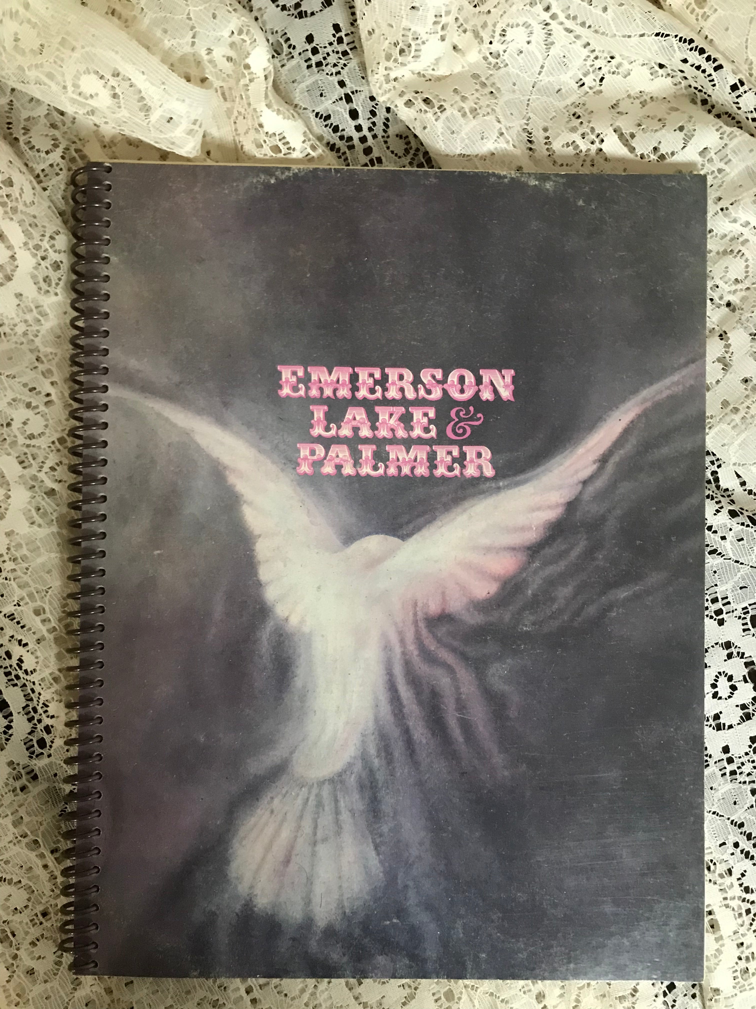 Emerson Lake and Palmer Album Cover Notebook