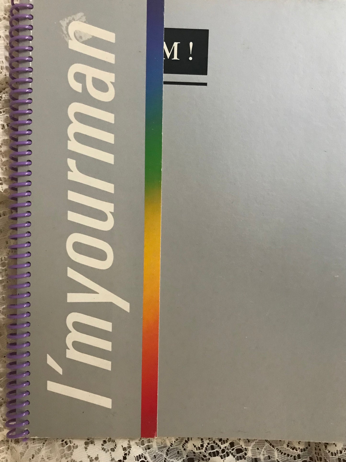 Wham I'm Your Man Album Cover Notebook