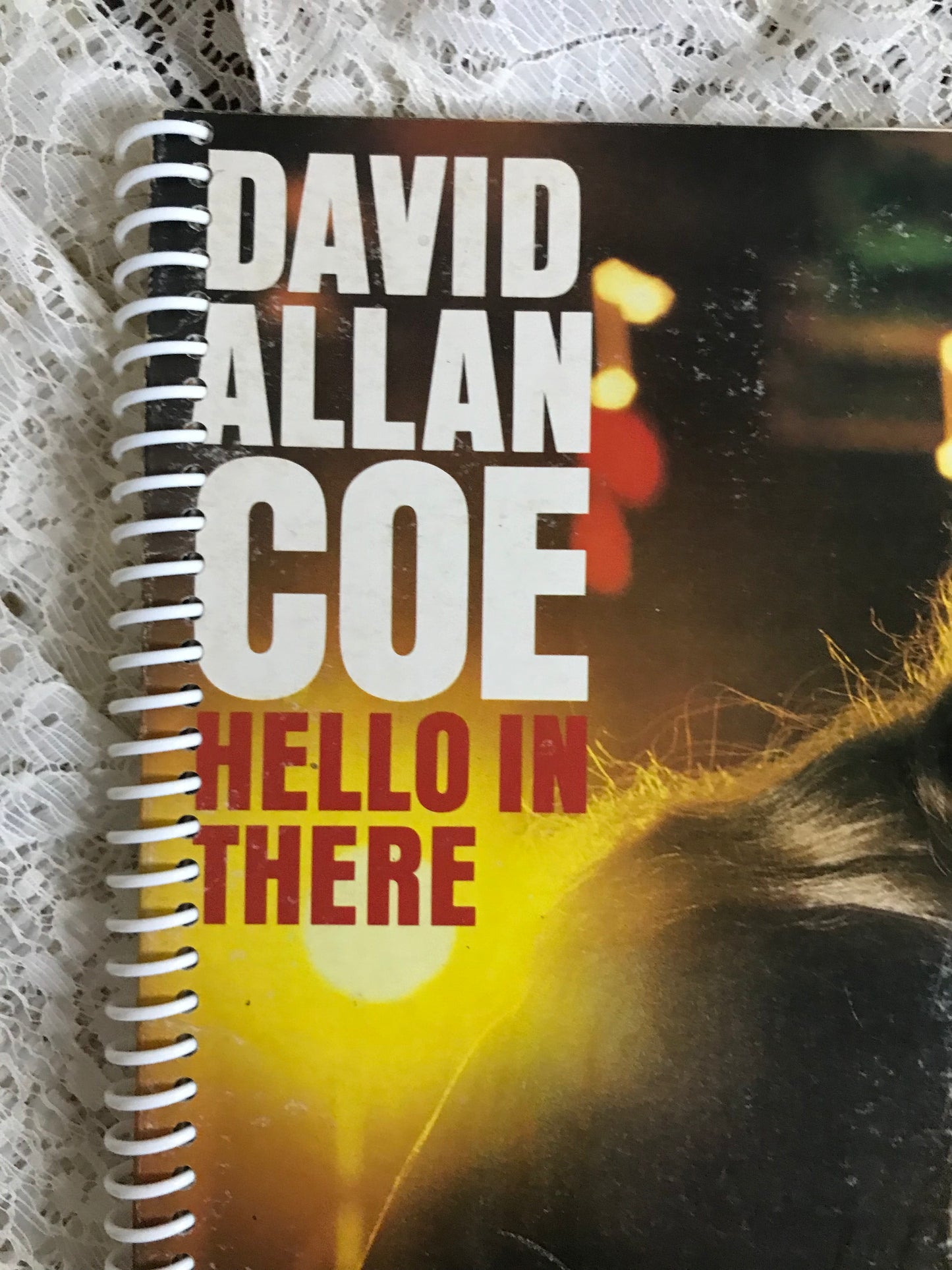 David Allan Coe Album Cover Notebook