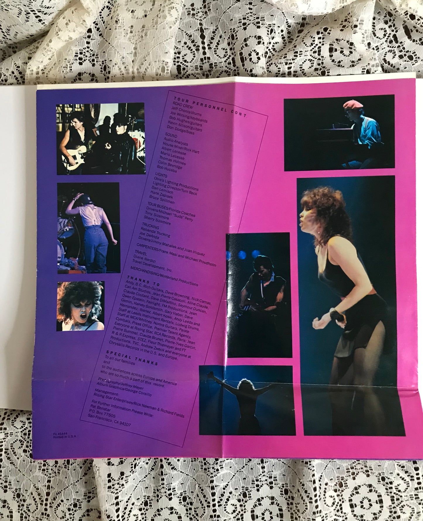 Pat Benatar Album Cover Notebook
