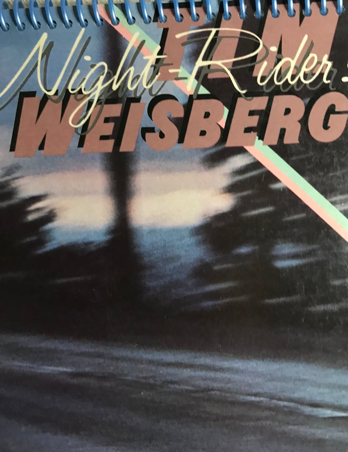 Tim Weisberg Night Rider Album Cover Notebook