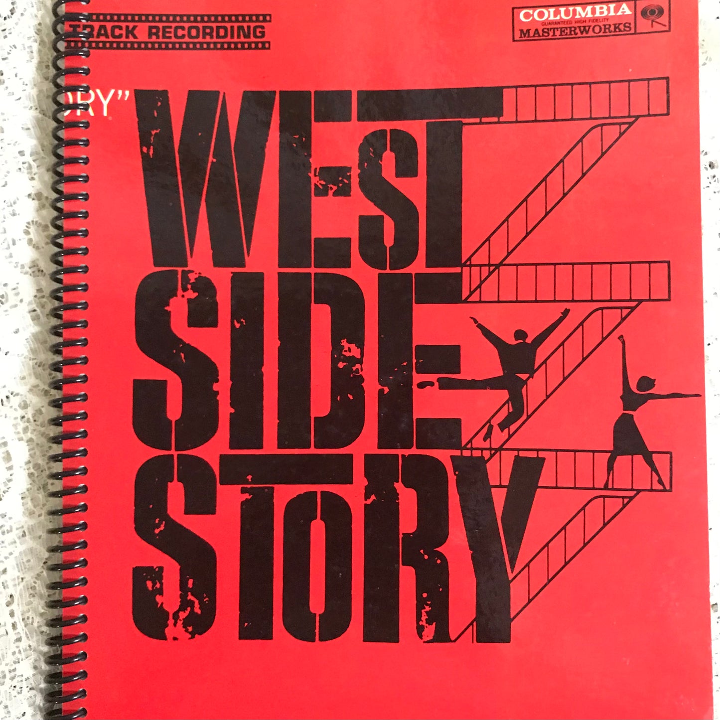 West Side Story Recycled Album Cover Notebook