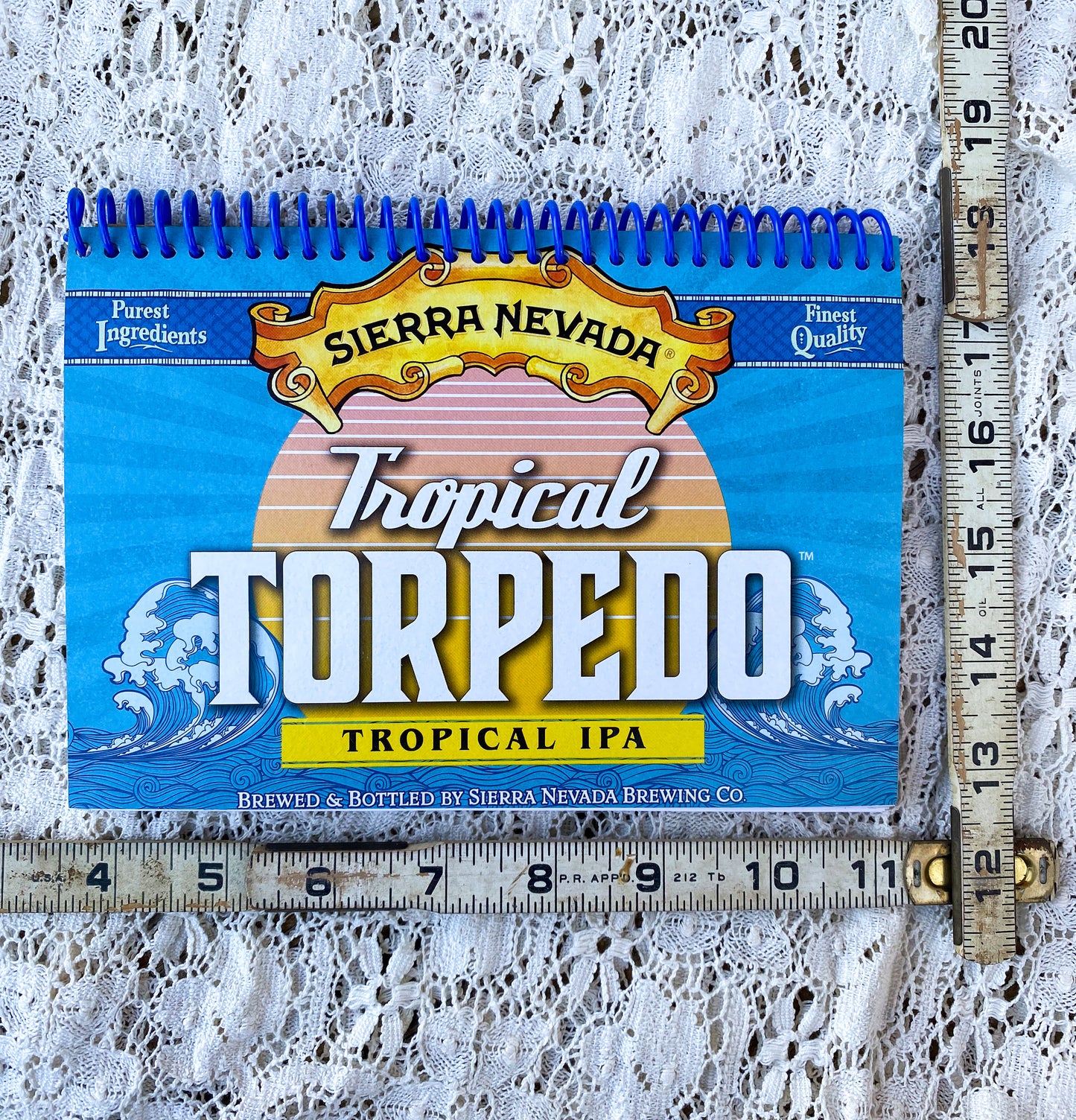 Sierra Nevada Tropical Torpedo Recycled Beer Carton Notebook