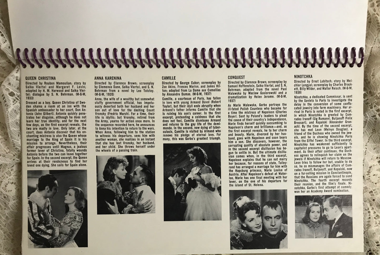 Garbo Album Cover Notebook
