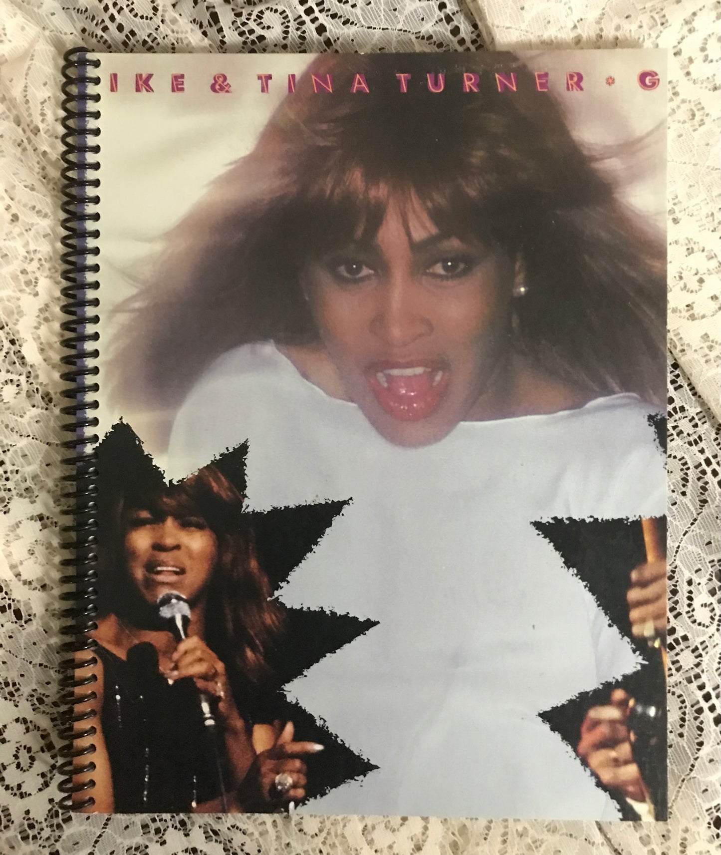 Tina Turner Album Cover Notebook