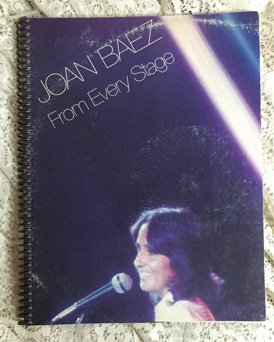 Joan Baez From Every Stage Album Cover Notebook
