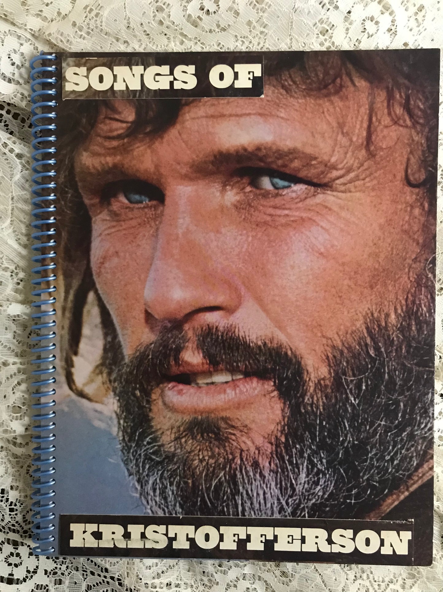 Kris Kristofferson, Songs Of, Album Cover Notebook
