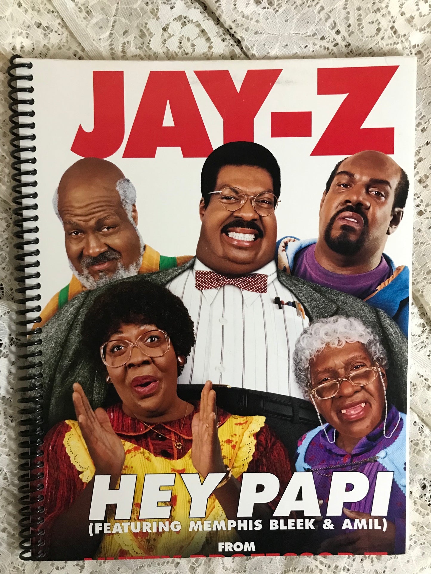 Jay Z Hey Papi Album Cover Notebook