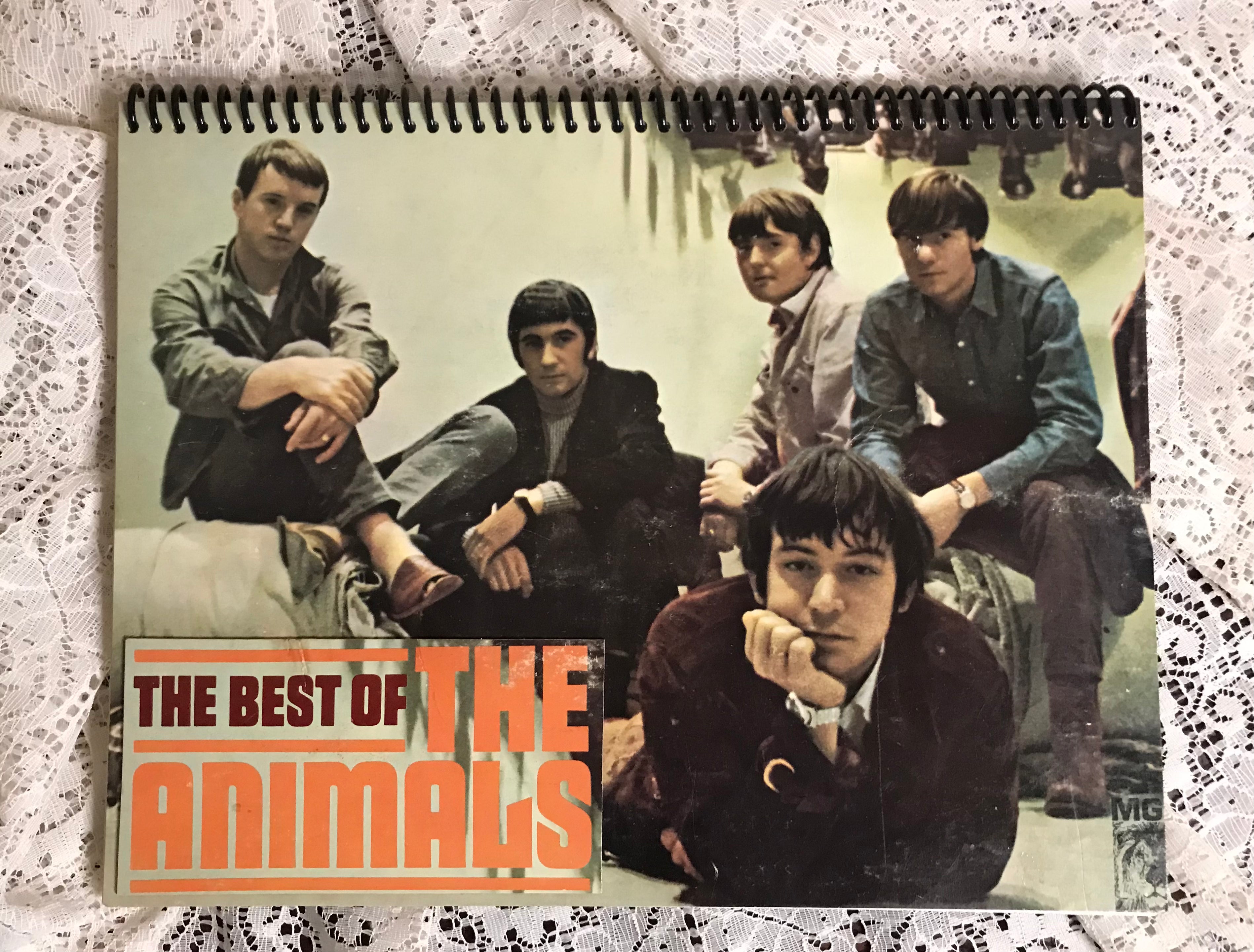 Animals, The Best Of…Album Cover Notebook