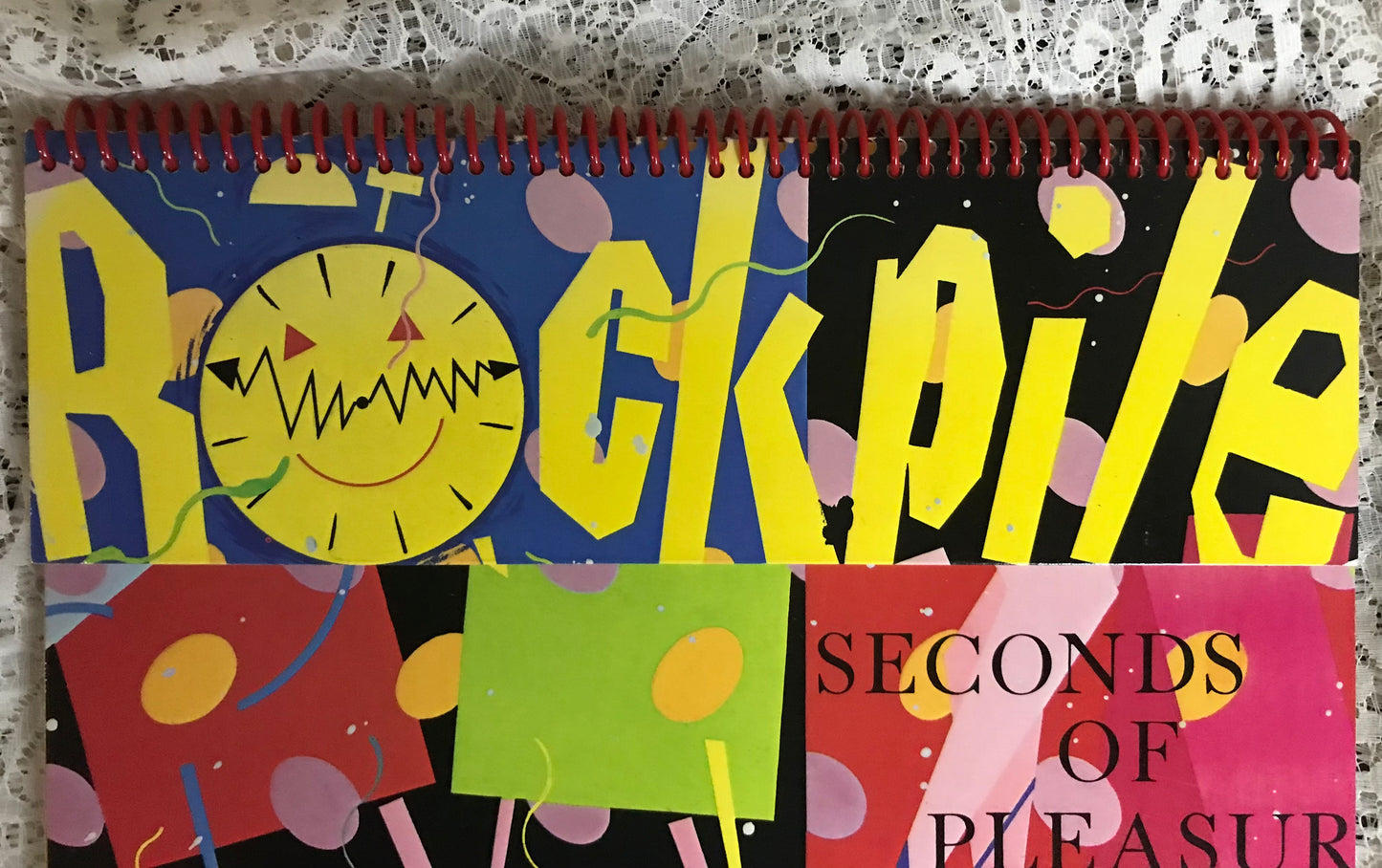 Rockpile Recycled Album Cover Notebook