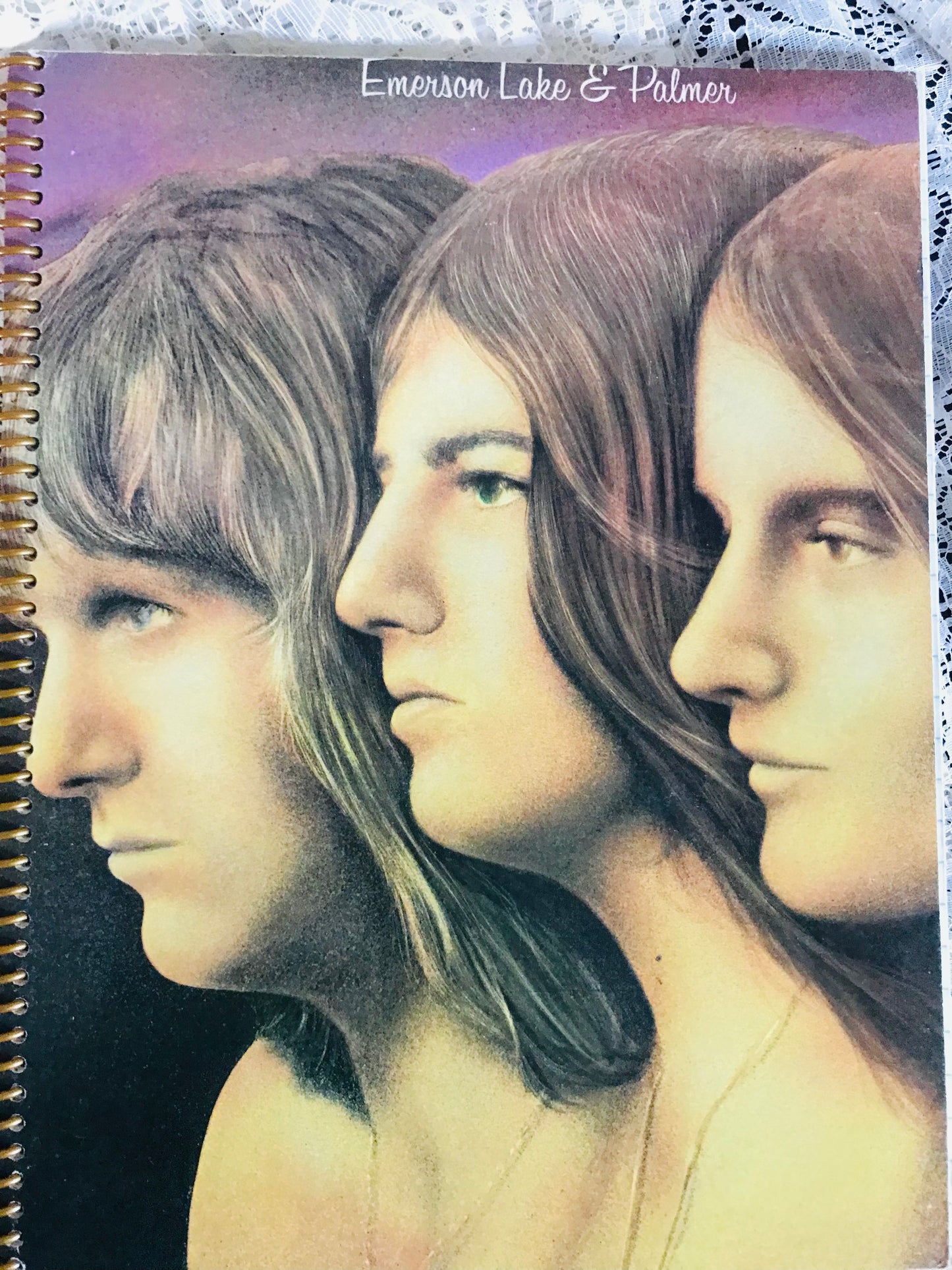 Emerson Lake and Palmer Album Cover Notebook