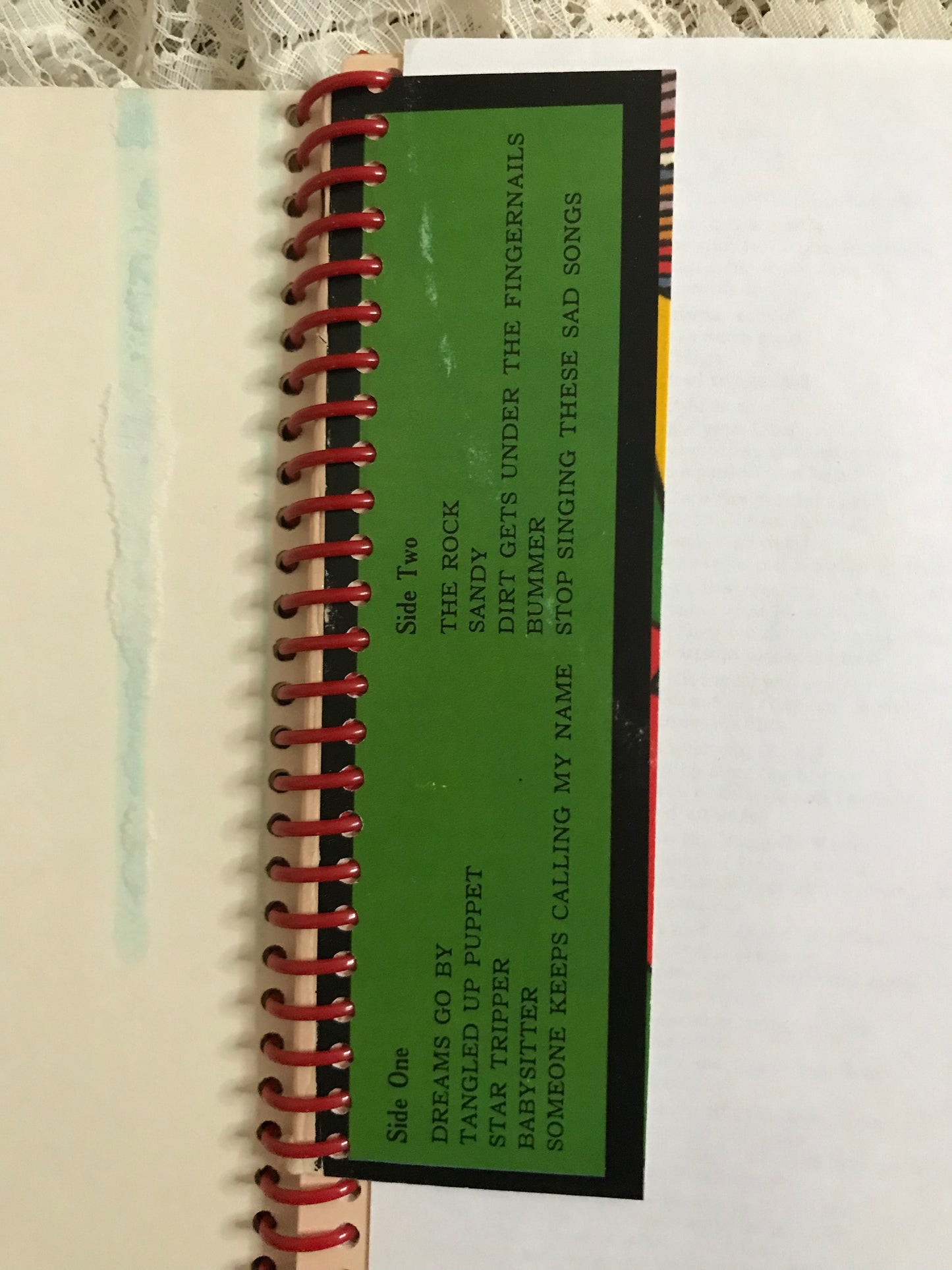 Harry Chapin Recycled Album Cover Notebook