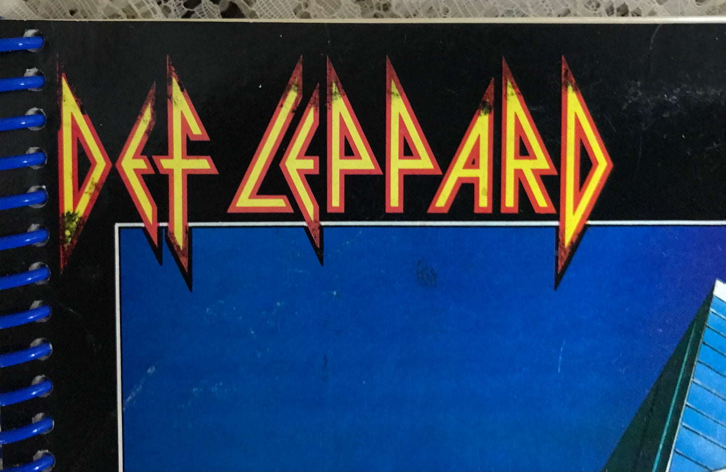 Def Lepard Pyromania Album Cover Notebook