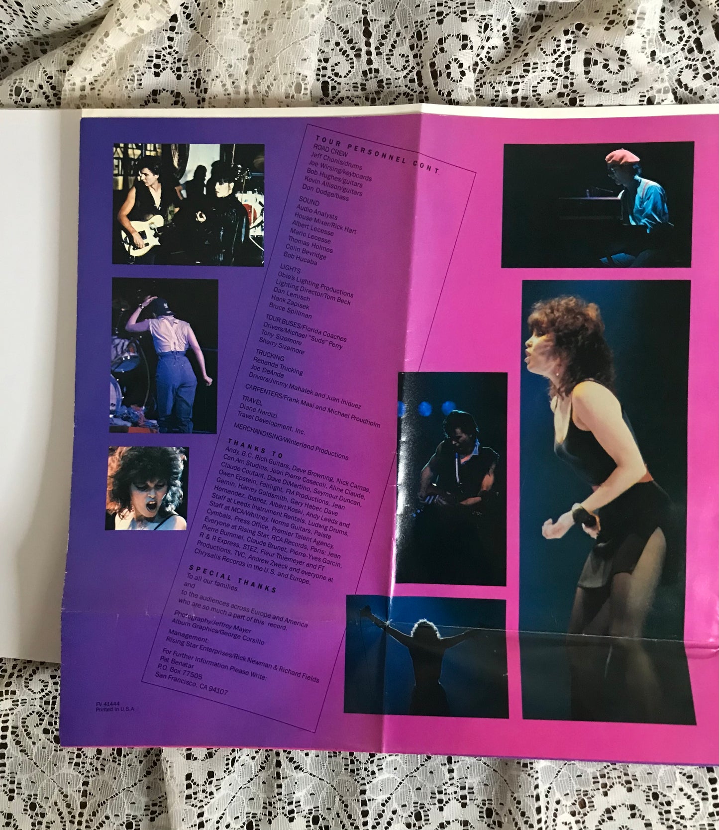 Pat Benatar Album Cover Notebook