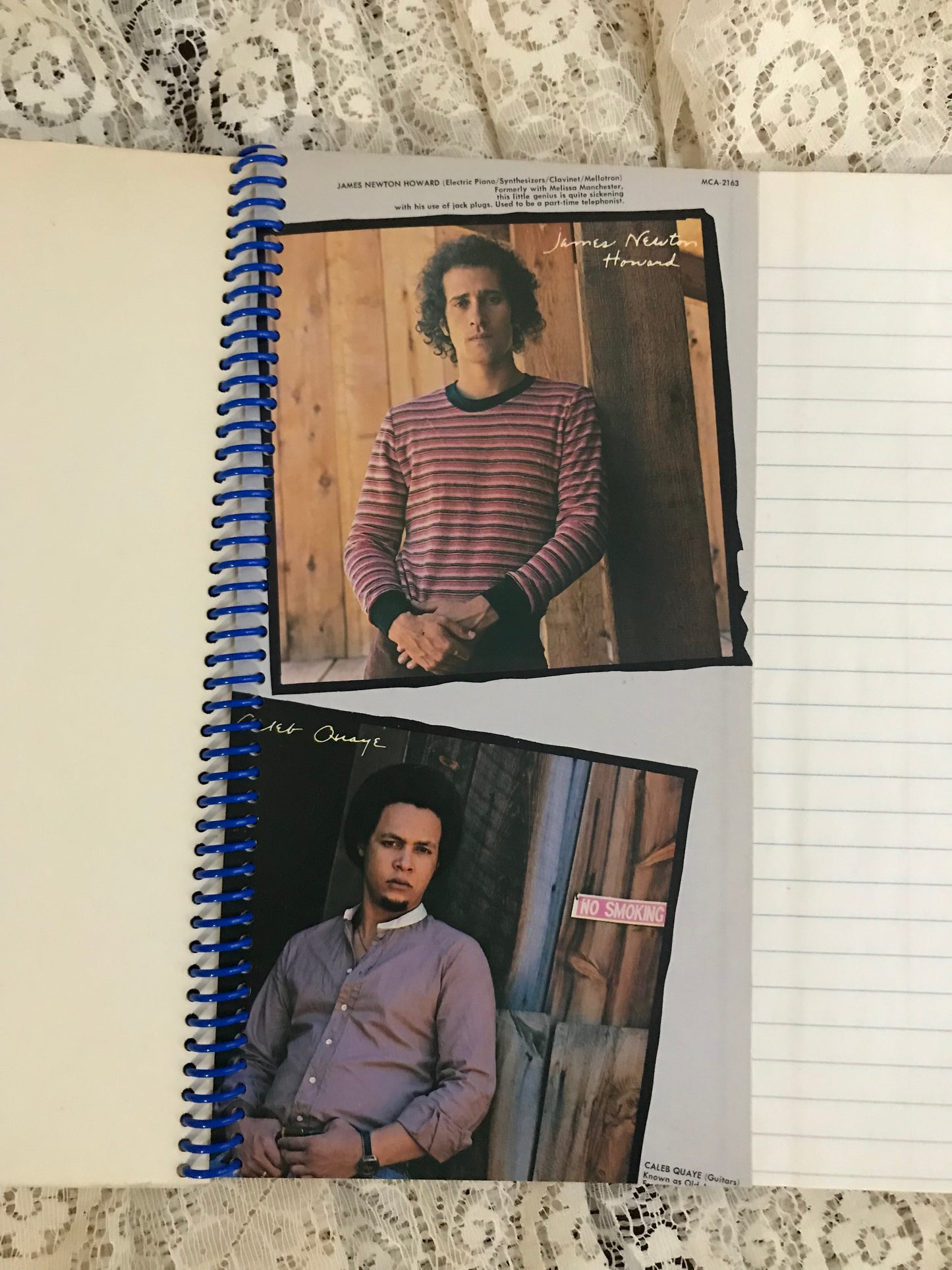 Elton John Rock of the Westies Album Cover Notebook