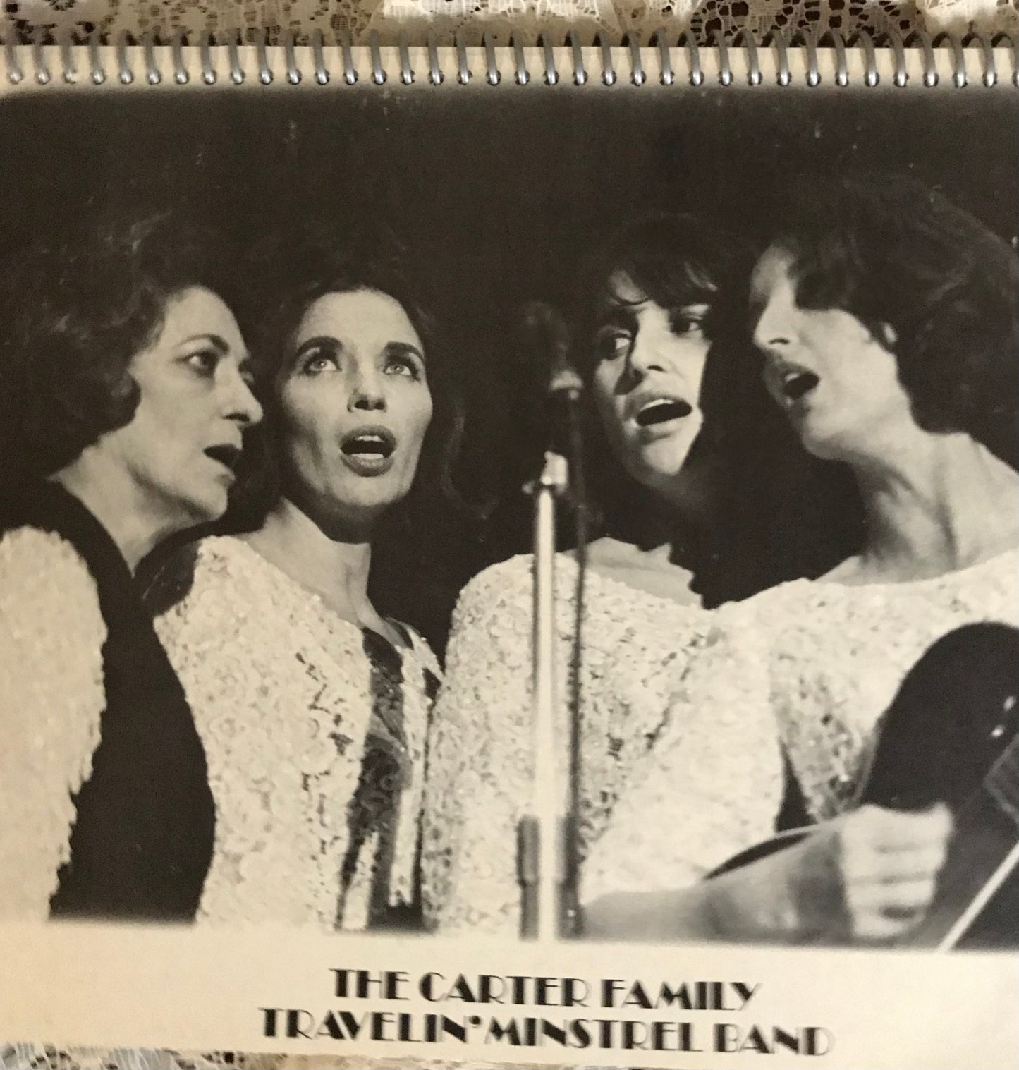 Carter Family Recycled Album Cover Notebook