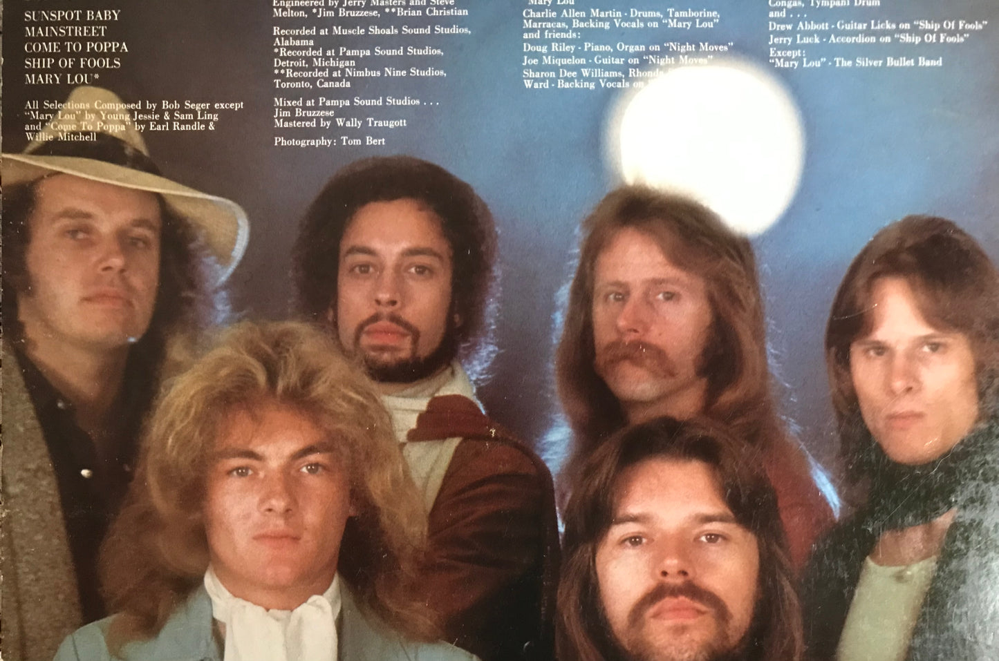 Bob Seger and the Silver Bullet Band Album Cover Notebook