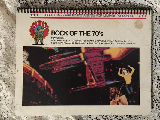 Rock of the 70s Album Cover Notebook