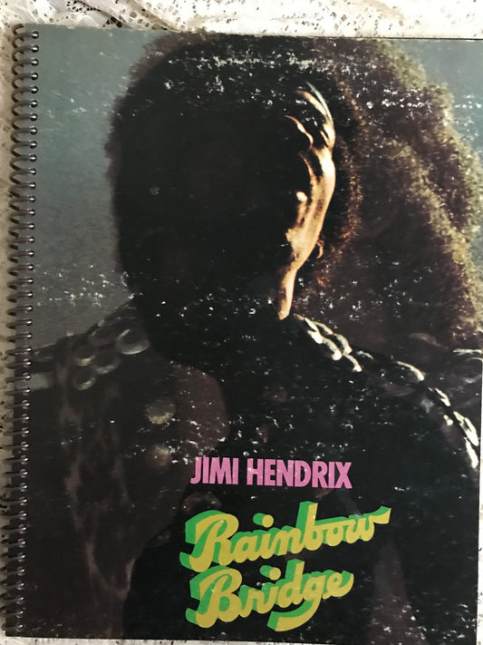 Jimi Hendrix Rainbow Bridge Album Cover Notebook