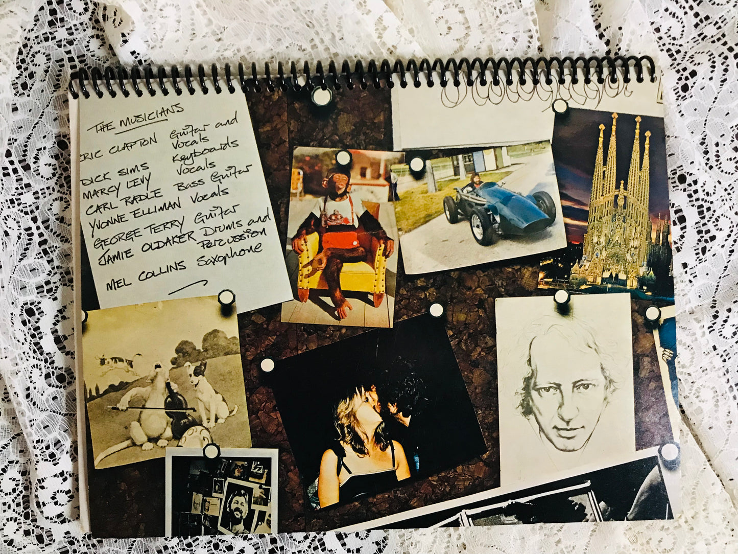 Eric Clapton Album Cover Notebook