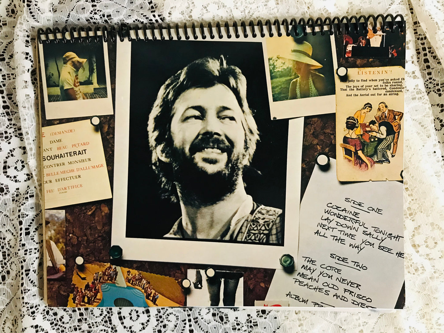 Eric Clapton Album Cover Notebook