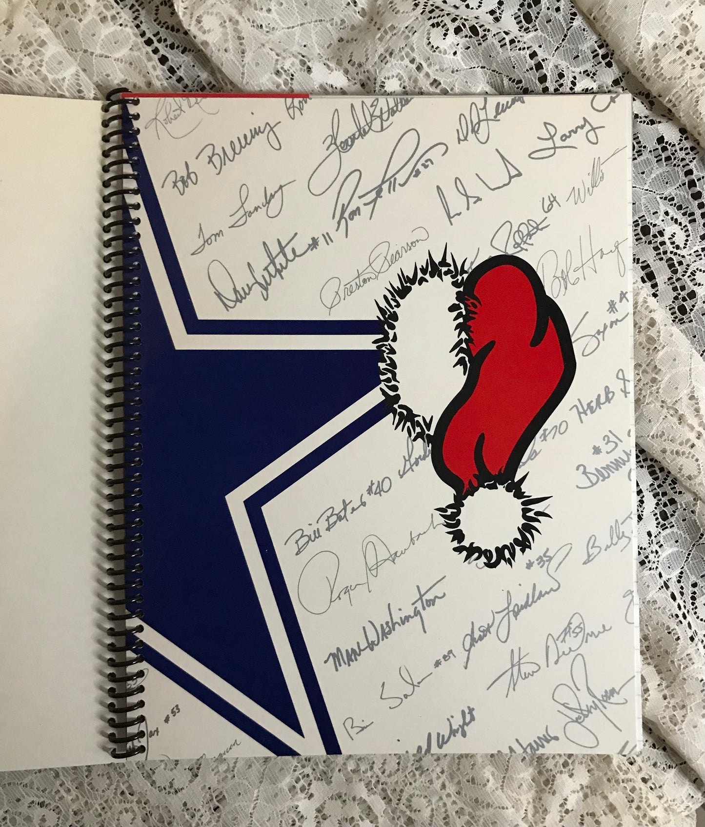 Dallas Cowboys Album Cover Notebook