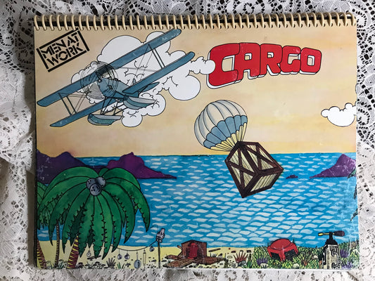 Men At Work Cargo Album Cover Notebook