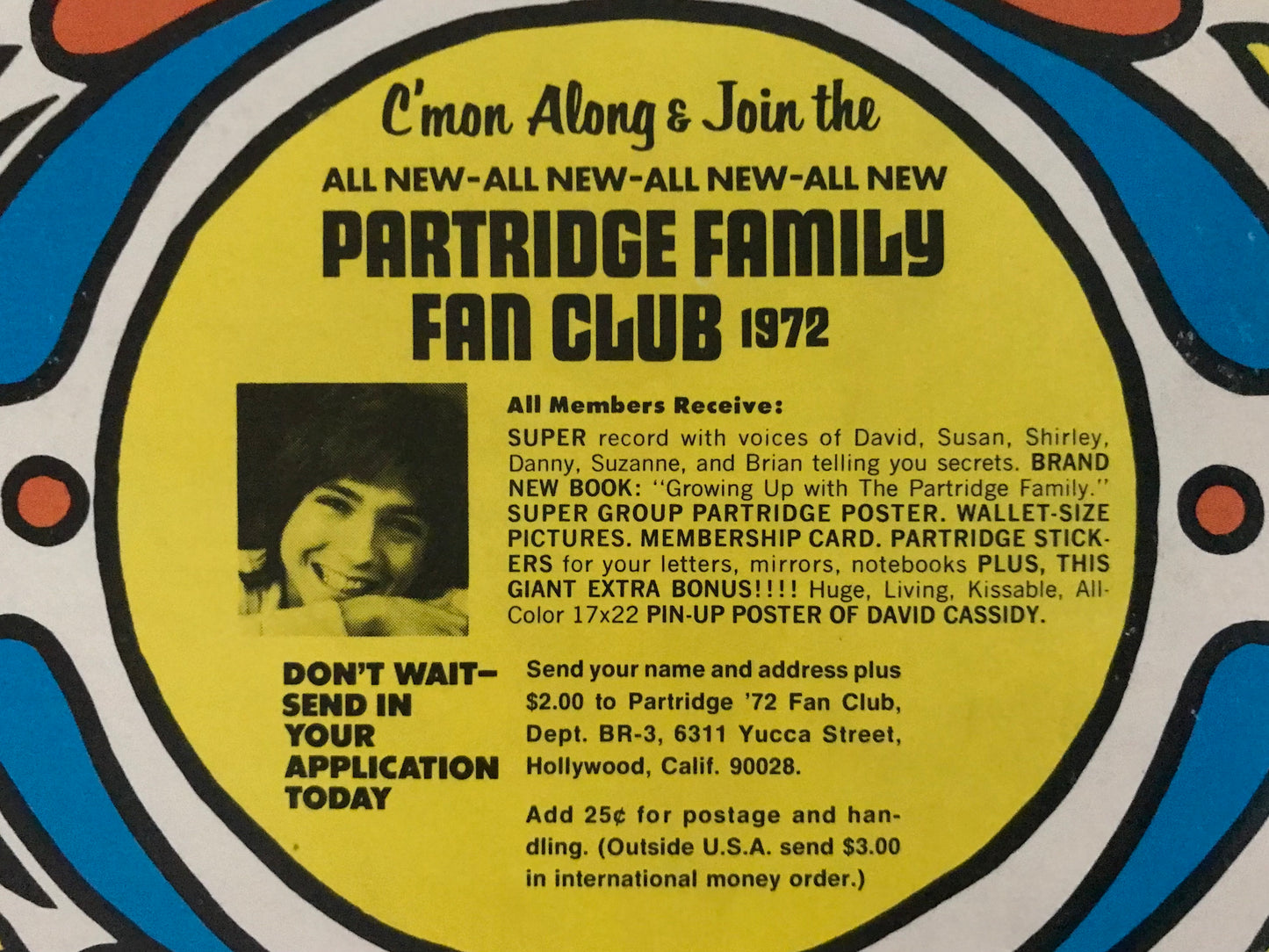 Partridge Family Album Cover Notebook