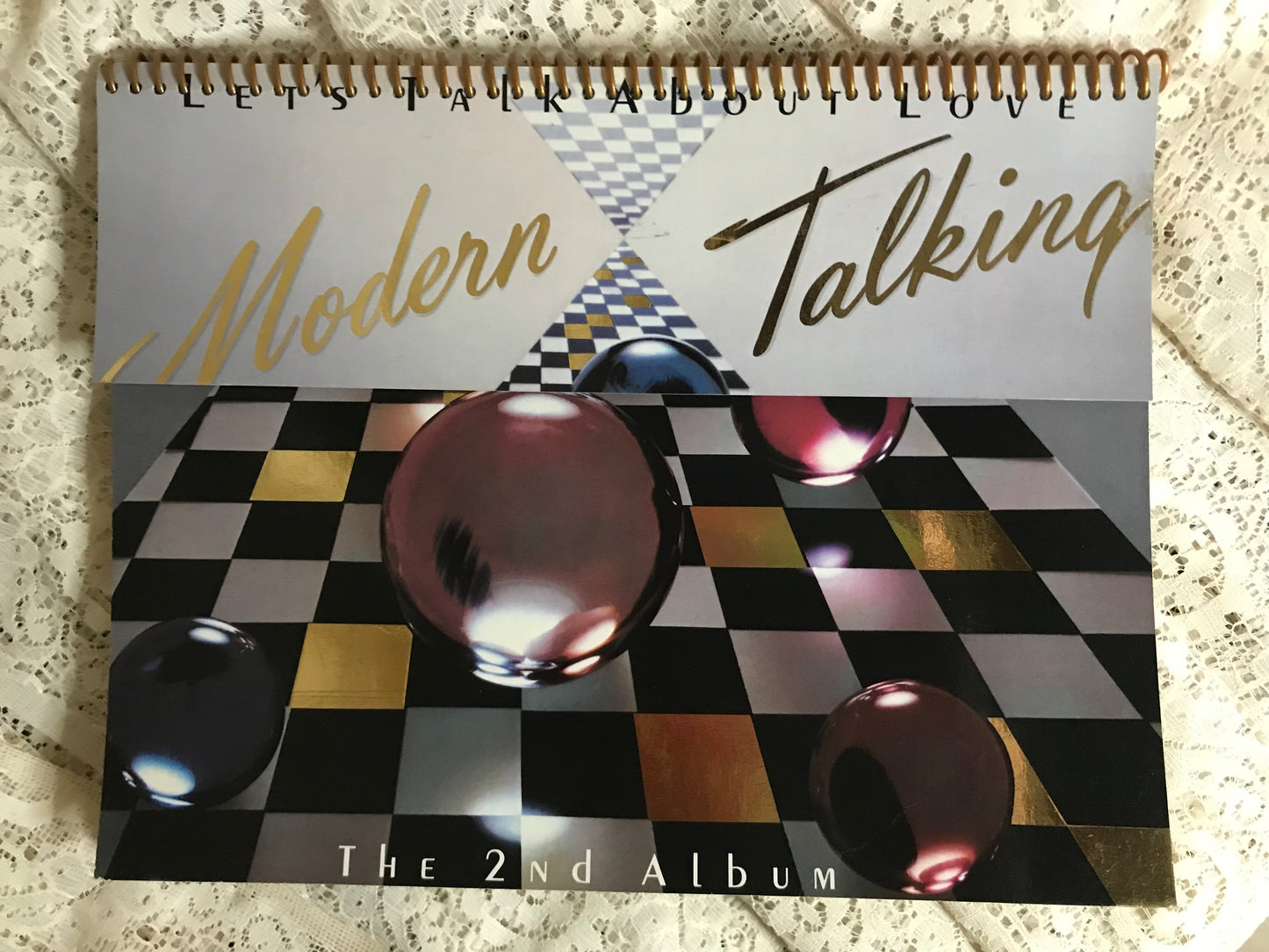 Modern Talking Album Cover Notebook
