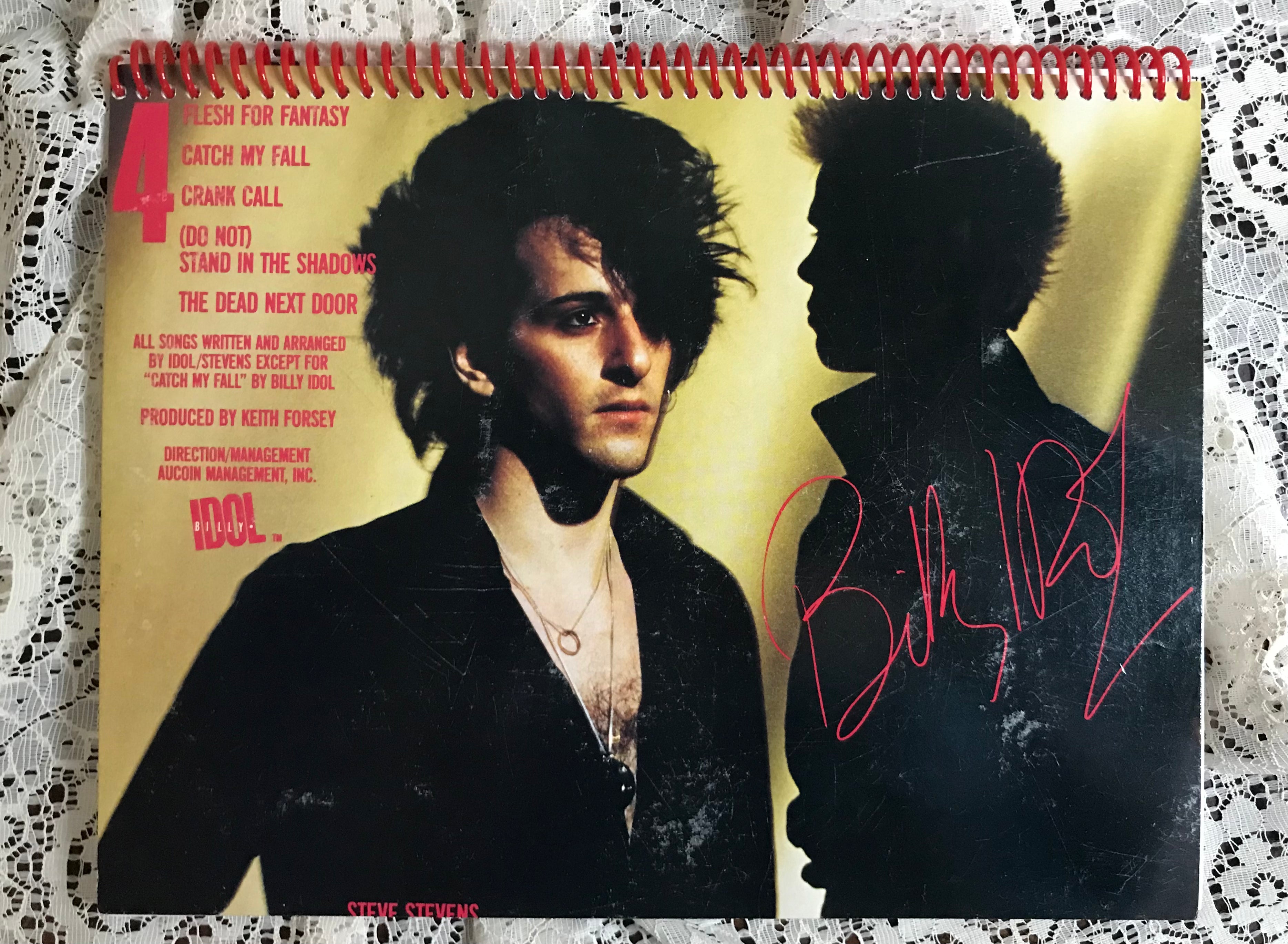 Billy Idol Rebel Yell Album Cover Notebook