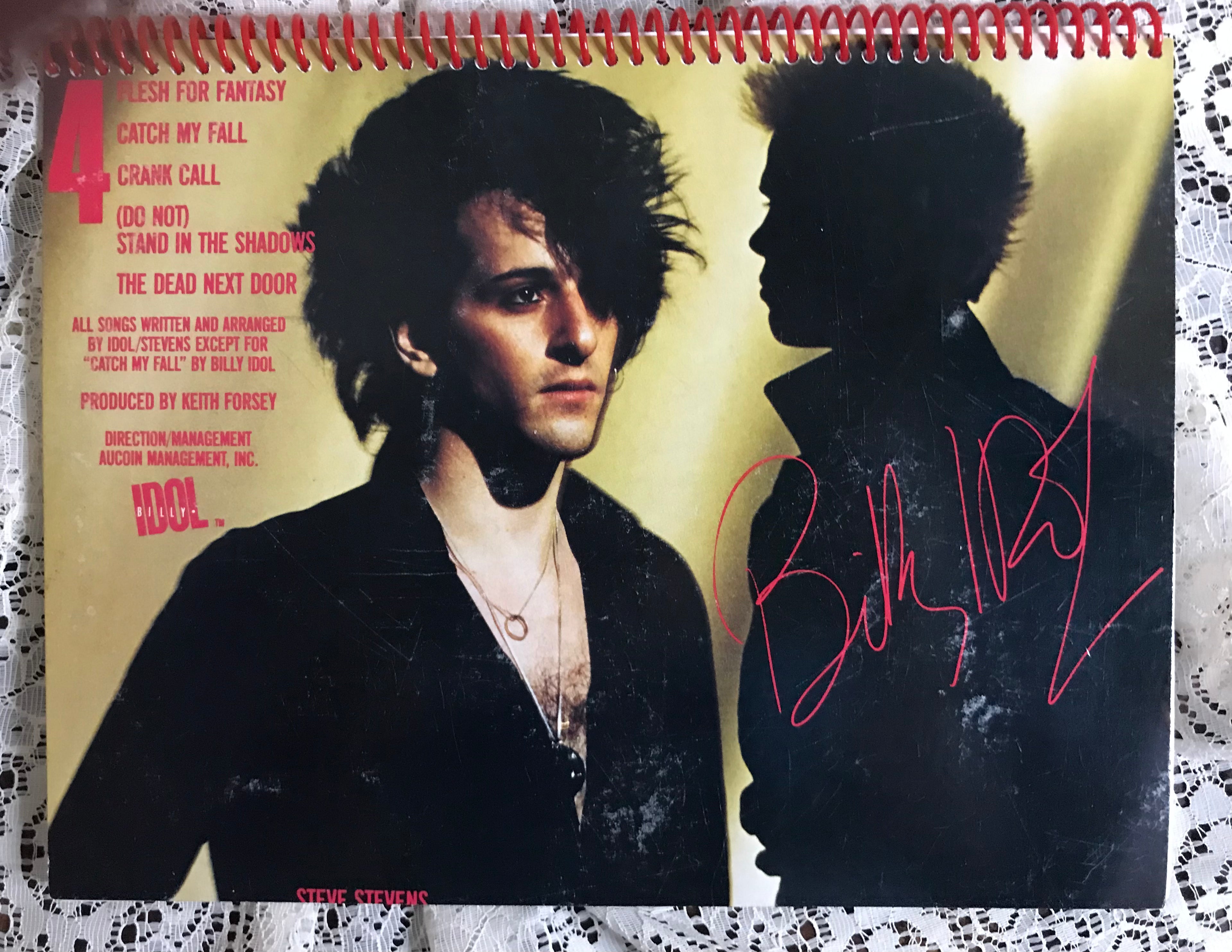 Billy Idol Rebel Yell Album Cover Notebook