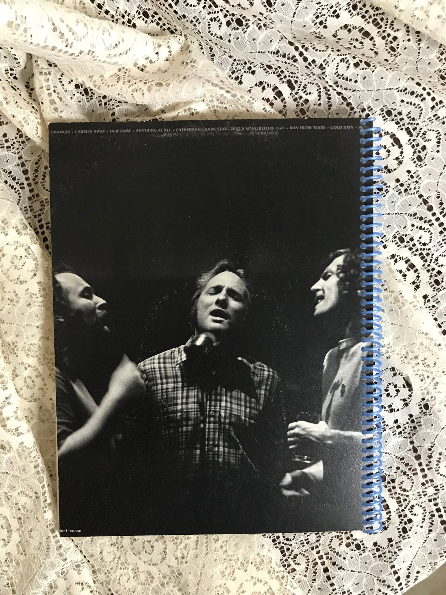 Crosby Stills and Nash CSN Album Cover Notebook