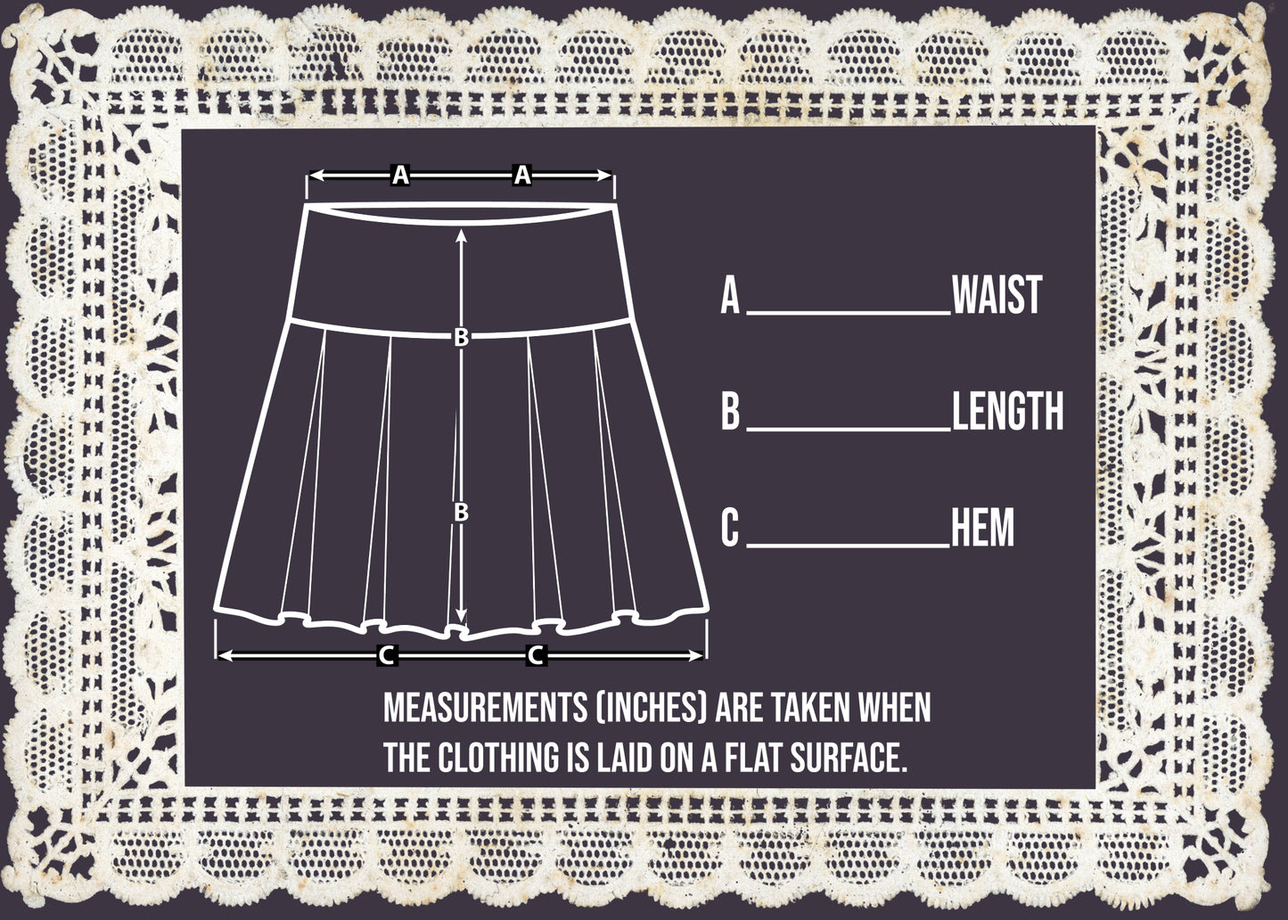 Ladies Cotton Skirt With Floral Sequins - SIZE 6