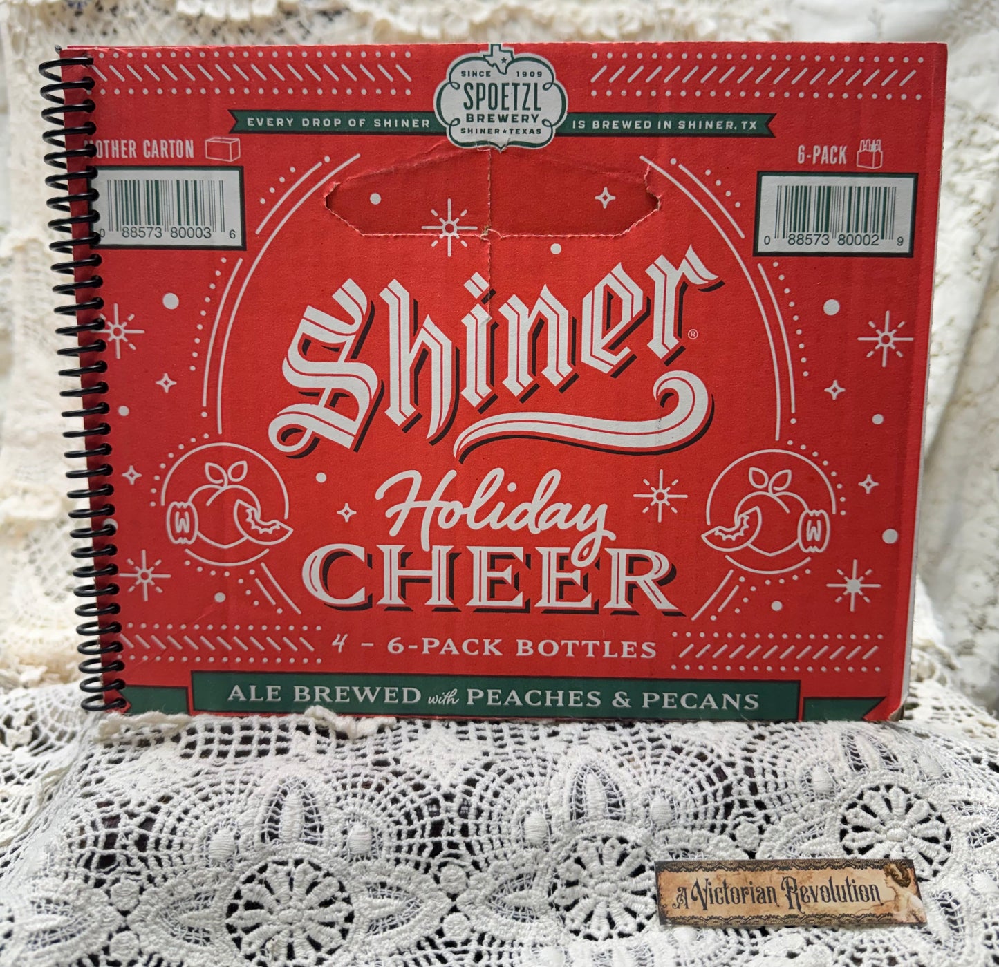 Shiner Holiday Cheer Spiral Notebook