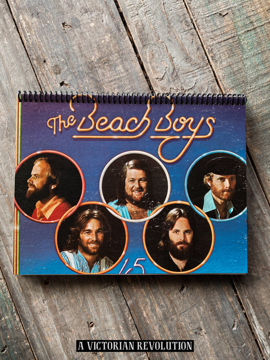 The Beach Boys - 15 Big Ones - 1976 - Brother Records - Rock/Pop - Salvaged + Upcycled Vinyl LP Record Album Cover Notebook
