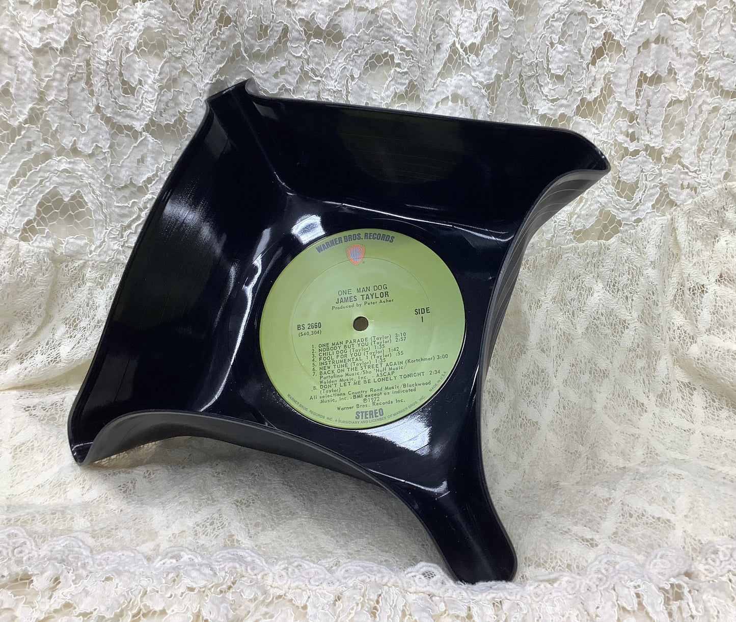 Record Bowl James Taylor…One Man Dog